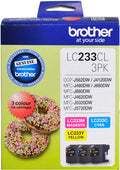 Brother LC233CL3PK CMY Colour Ink Cartridges (Triple Pack)