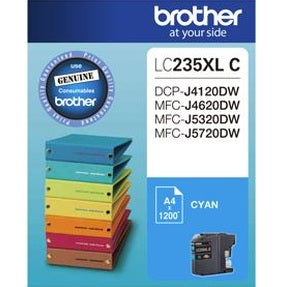 Brother LC235XLC Cyan High Yield Ink Cartridge