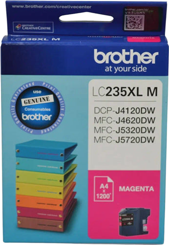 Brother LC235XLM Magenta High Yield Ink Cartridge