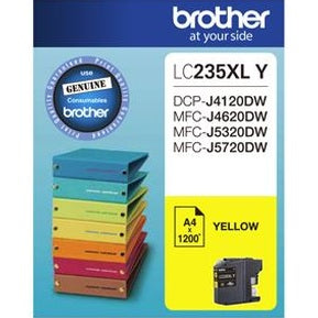 Brother LC235XLY Yellow High Yield Ink Cartridge