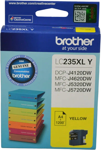Brother LC235XLY Yellow High Yield Ink Cartridge