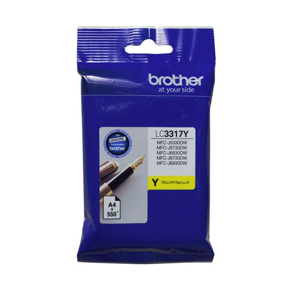 Brother LC3317Y Yellow Ink Cartridge