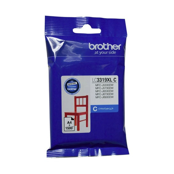 Brother LC3319XLC Cyan High Yield Ink Cartridge