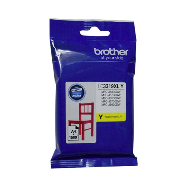 Brother LC3319XLY Yellow High Yield Ink Cartridge