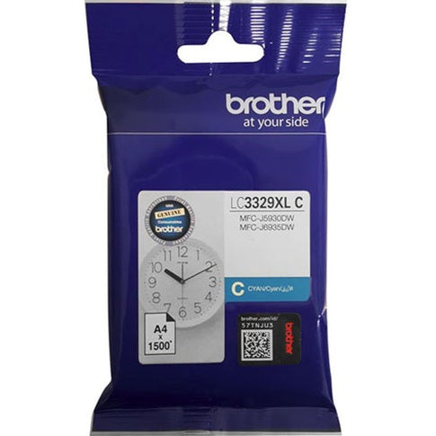 Brother LC3329XLC Cyan High Yield Ink Cartridge