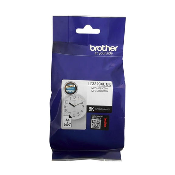 Brother LC3329XLBK Black High Yield Ink Cartridge