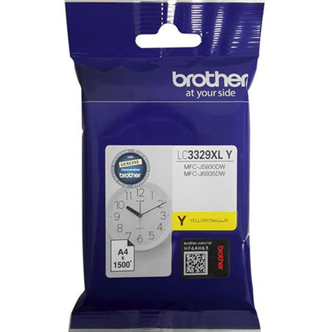 Brother LC3329XLY Yellow High Yield Ink Cartridge