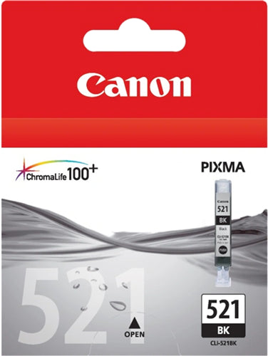 Canon CLI521BK Black Ink Cartridge