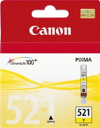 Canon CLI521Y Yellow Ink Cartridge