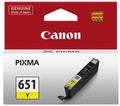 Canon CLI651Y Yellow Ink Cartridge