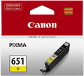 Canon CLI651Y Yellow Ink Cartridge