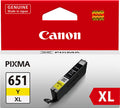 Canon CLI651XLY Yellow High Yield Ink Cartridge