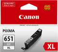 Canon CLI651XLGY Grey High Yield Ink Cartridge