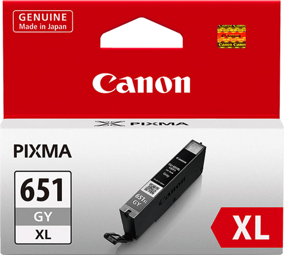 Canon CLI651XLGY Grey High Yield Ink Cartridge