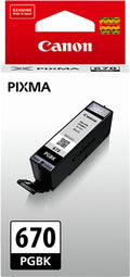 Canon PGI670PGBK Pigment Black Ink Cartridge