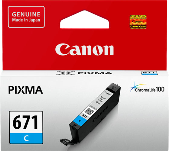 Canon CLI671C Cyan Ink Cartridge