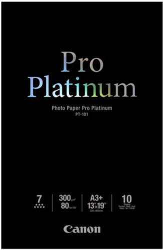 Canon PT-101 A3+ Pro Platinum 300gsm Photo Paper - 10 Sheets