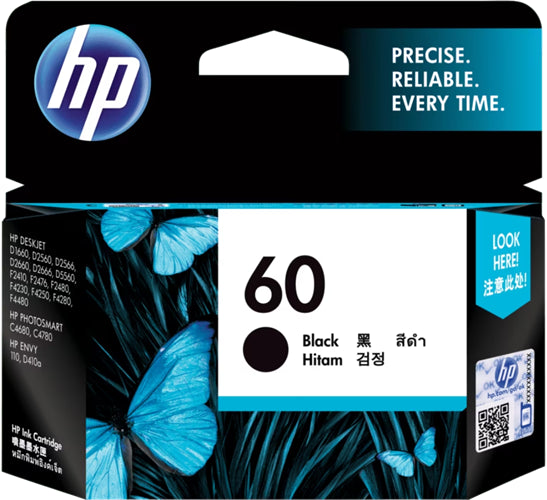 HP 60 Black Ink Cartridge