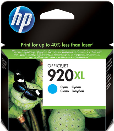 HP 920XL Cyan High Yield Ink Cartridge