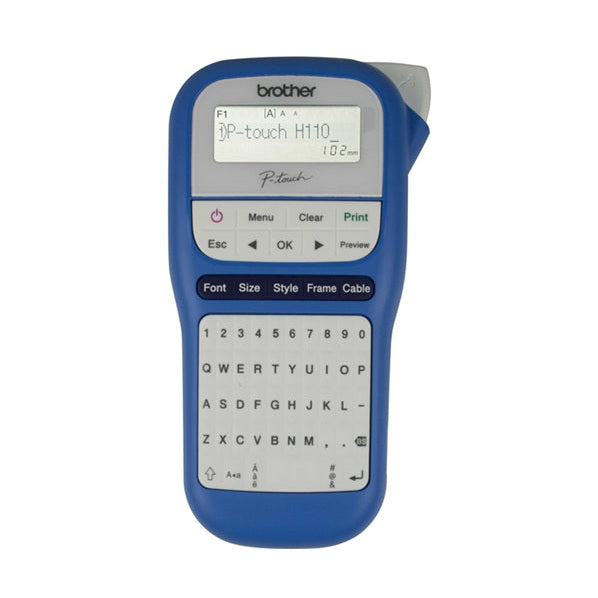 Brother PTH110BW Durable P-Touch Blue&White Label Printer $20 Cashback