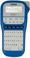 Brother PTH110BW Durable P-Touch Blue&White Label Printer