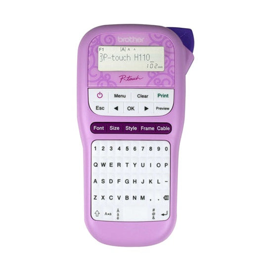 Brother PTH110PK Durable P-Touch Pink Label Printer $20 Cashback