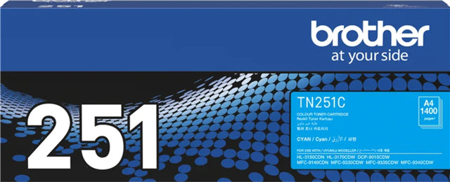 Brother TN-251C Cyan Toner