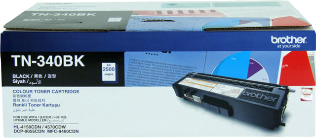 Brother TN-340BK Black Toner
