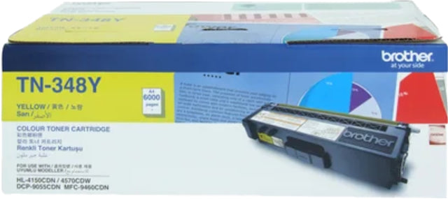 Brother TN-348Y Yellow High Yield Toner