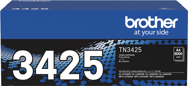 Brother TN-3425 Black High Yield Toner