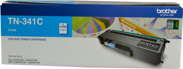 Brother TN-341C Cyan Toner