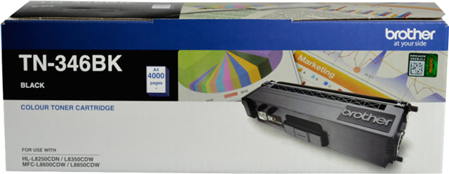 Brother TN-346BK Black High Yield Toner