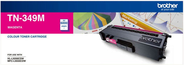 Brother TN-349M Magenta Super High Yield Toner