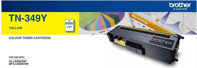 Brother TN-349Y Yellow Super High Yield Toner