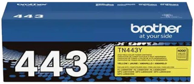 Brother TN443Y Yellow High Yield Toner
