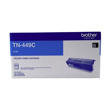 Brother TN449C Cyan Toner