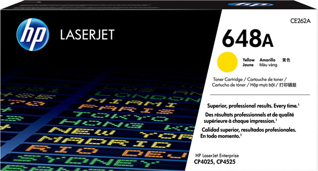 HP 648A Yellow Toner