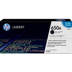 HP 650A Black Toner