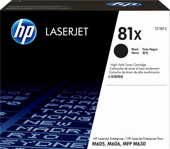 HP 81X Black High Yield Toner