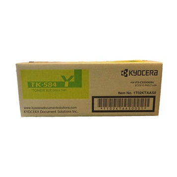 Kyocera TK-584Y Yellow Toner