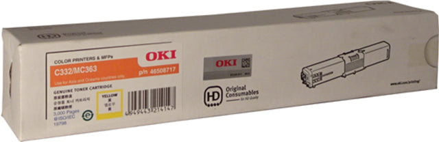 OKI 46508717 Yellow Toner