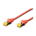Digitus S-FTP CAT6A Patch Lead - 0.5M Red