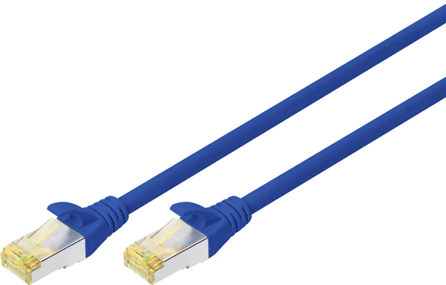 Digitus S-FTP CAT6A Patch Lead - 3M Blue