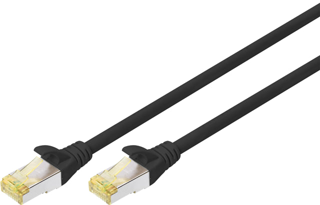 Digitus S-FTP CAT6A Patch Lead - 10M Black