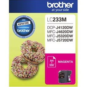 Brother LC233M Magenta Ink Cartridge