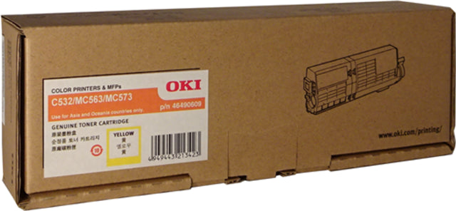 OKI 46490609 Yellow Toner