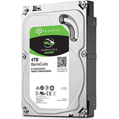 Seagate BarraCuda SATA 3.5" 5400RPM 256MB 4TB HDD 2Yr Wty