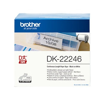 Brother DK22246 Continuous Paper Label Tape 103mm x 30.48m