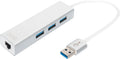 Digitus USB 3.0 3-Port Hub & Gigabit LAN Adapter