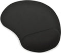 Ednet Mouse Pad with Gel Wrist Rest - Black